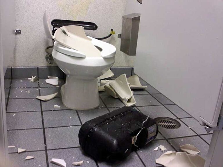 Pressure Assisted Toilets Exploding