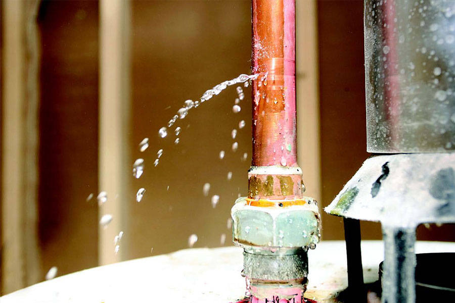 Pinhole Leaks in Plumbing Pipe