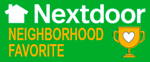 Nextdoor Neighborhood Favorite award badge